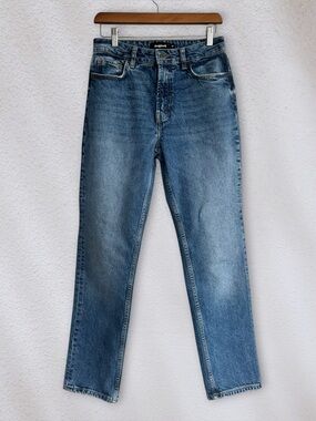 🟢3/$25 Desigual Straight Leg Denim Jeans EU38 - Flaw
